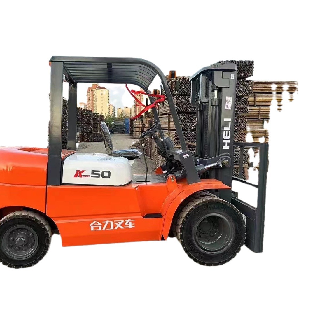 Zhuhai usado carretillas elevadoras 3 toneladas 4 toneladas 5 toneladas 6 toneladas 7 toneladas carretillas elevadoras - exportación - puerto - Zhejiang Guangdong Shanghai