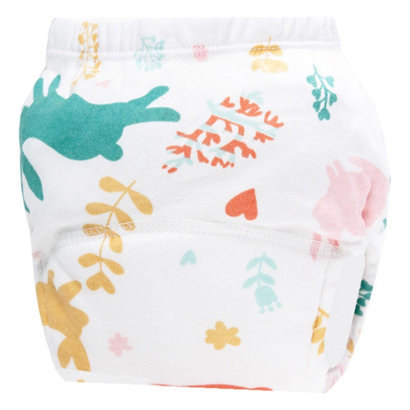 Детские тренировочные брюки Новорожденные детские мужчины и женщины хлопок водонепроницаемый боковой утечки можно стирать марлю для быстрой сушки подгузник трусики