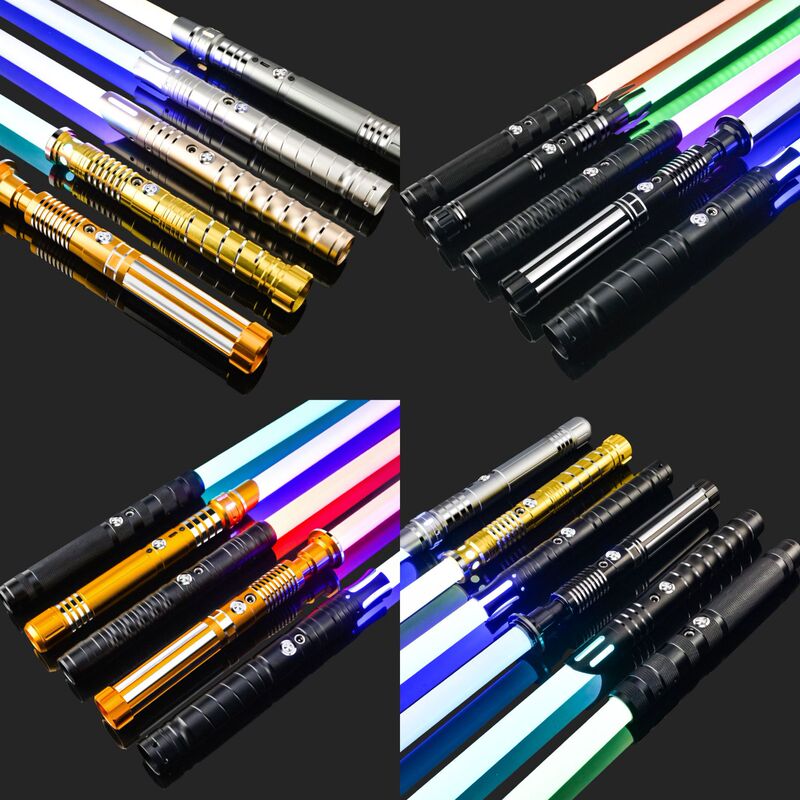 Cross-Border Star Wars Metal Laser Sword Two-In-One Lightsaber Light-Up Flashing Stick Rechargeable USB Children's Toy