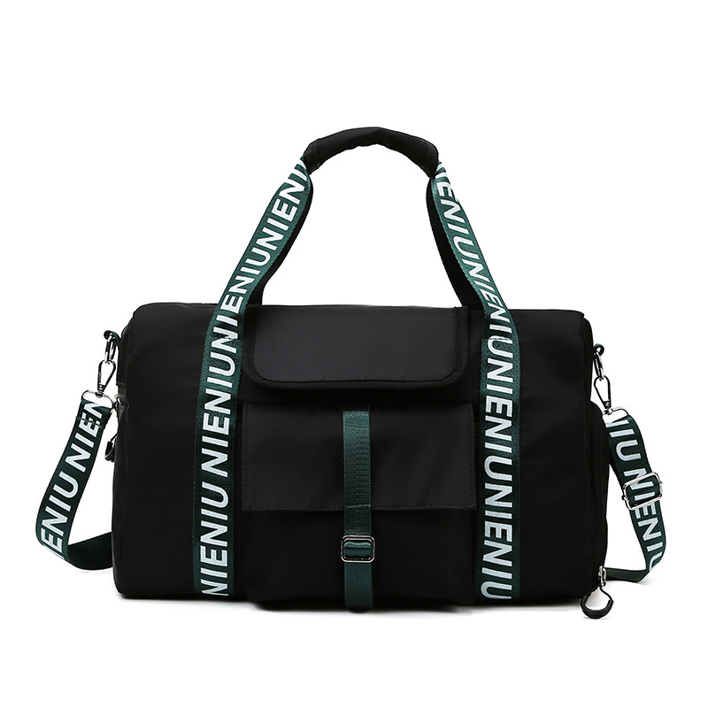 Bolsa de viaje de gran capacidad para mujer nueva bolsa de fitness de moda informal impermeable para hombre bolsa de equipaje de mensajero de todo fósforo para viajes de negocios