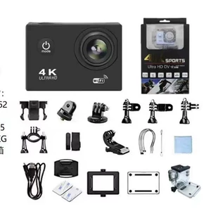 D800 Su keçirməyən 4K WiFi Motosiklet İdman Kamerası Videoregistrator