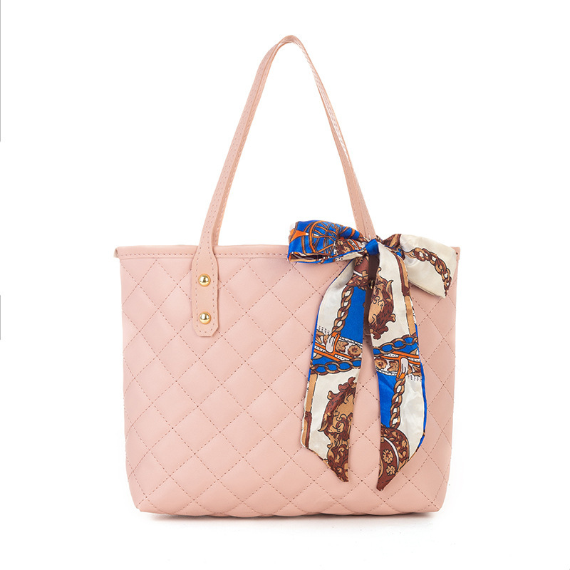 Bolsa de bordado de gran capacidad de diamante 2022 moda simple pañuelo de seda bolsa de tote en el sudeste asiático venta caliente bolsa de cubo de hombro