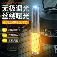Трансграничный новый светодиодный фонарь для кемпинга USB зарядка открытый водонепроницаемый кемпинг палатка лампа многофункциональный световой фонарик