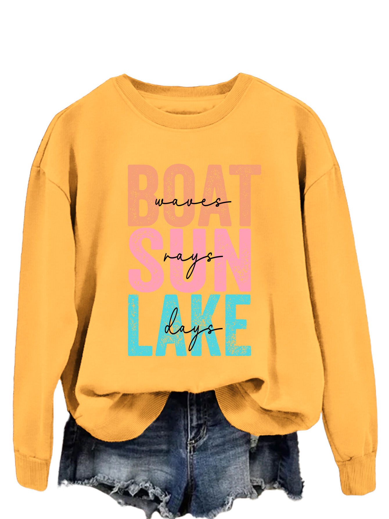 Yellow sweater (black color picture)