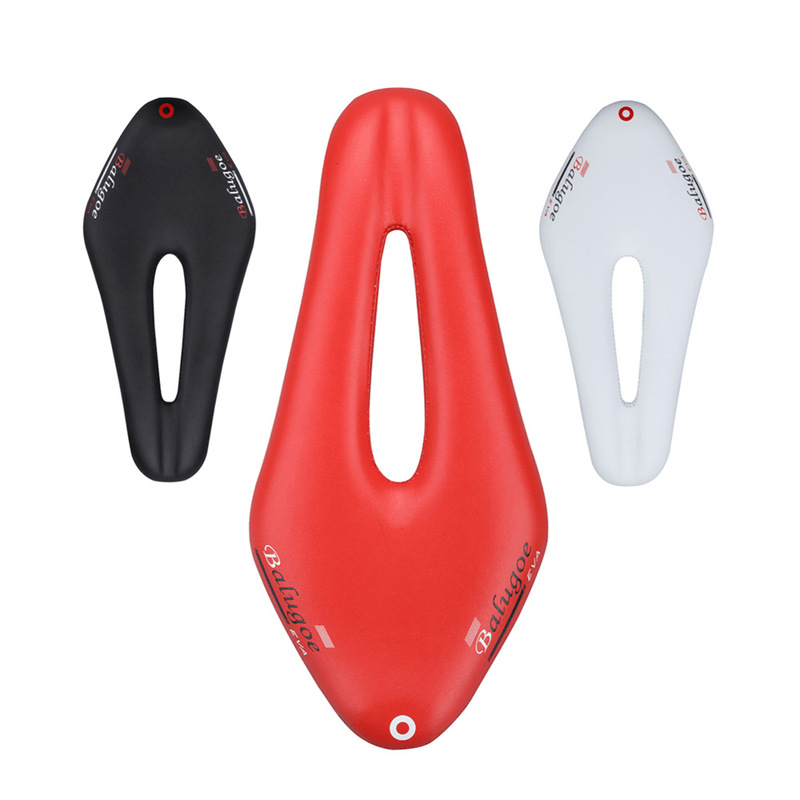 2022 BALUGOE Comfortable Workplace Saddle Road Mountain Bike Cushion Seat Bag Bicycle Cushion Saddle