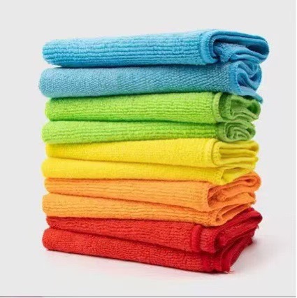 Transfronterizo especial microfibra espesa toalla de tela de toalla para el hogar color absorción de agua no se pierde pelo toalla de lavado de platos de cocina