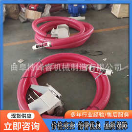 水泥牛津软管吸沙机图片 粉煤炭灰抽沙机 颗粒小型车载吸粮机