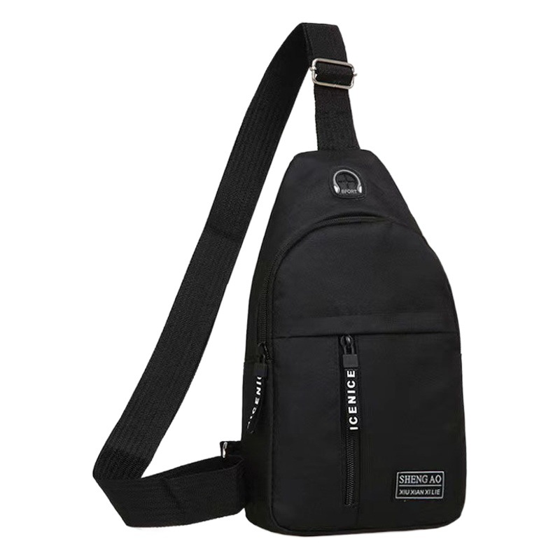 [Same Day Delivery] New Fashion Trend Shoulder Crossbody Bag for Men Large Capacity Casual Sports Men's Bag Chest Bag Hot