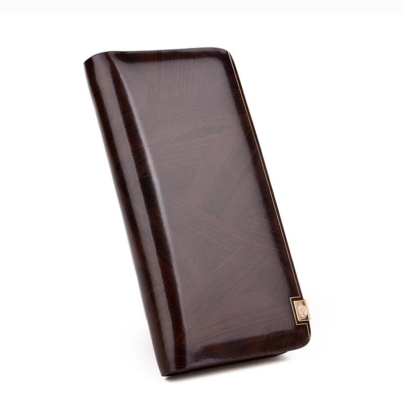 Men's wallet long zipper wallet wallet handbag men's clutch men's clutch_voghion.com
