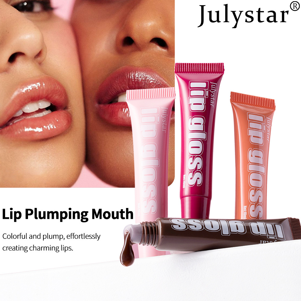 Julystar Water Light Transparent Mirror Soft Lip Oil Wholesale undefined
