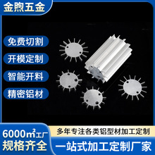 暴力风扇铝型材散热器工业铝材cnc加工铝合金散热片挤压开模定制