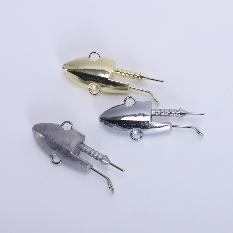 国境を越えた新製品スズキ餌鉛頭模造餌海釣り船釣り鉛頭路亜餌卸売り海釣りスズキ餌