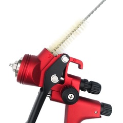 17件套噴槍刷噴嘴清洗毛刷汽車機械噴漆槍刷管道清潔套裝