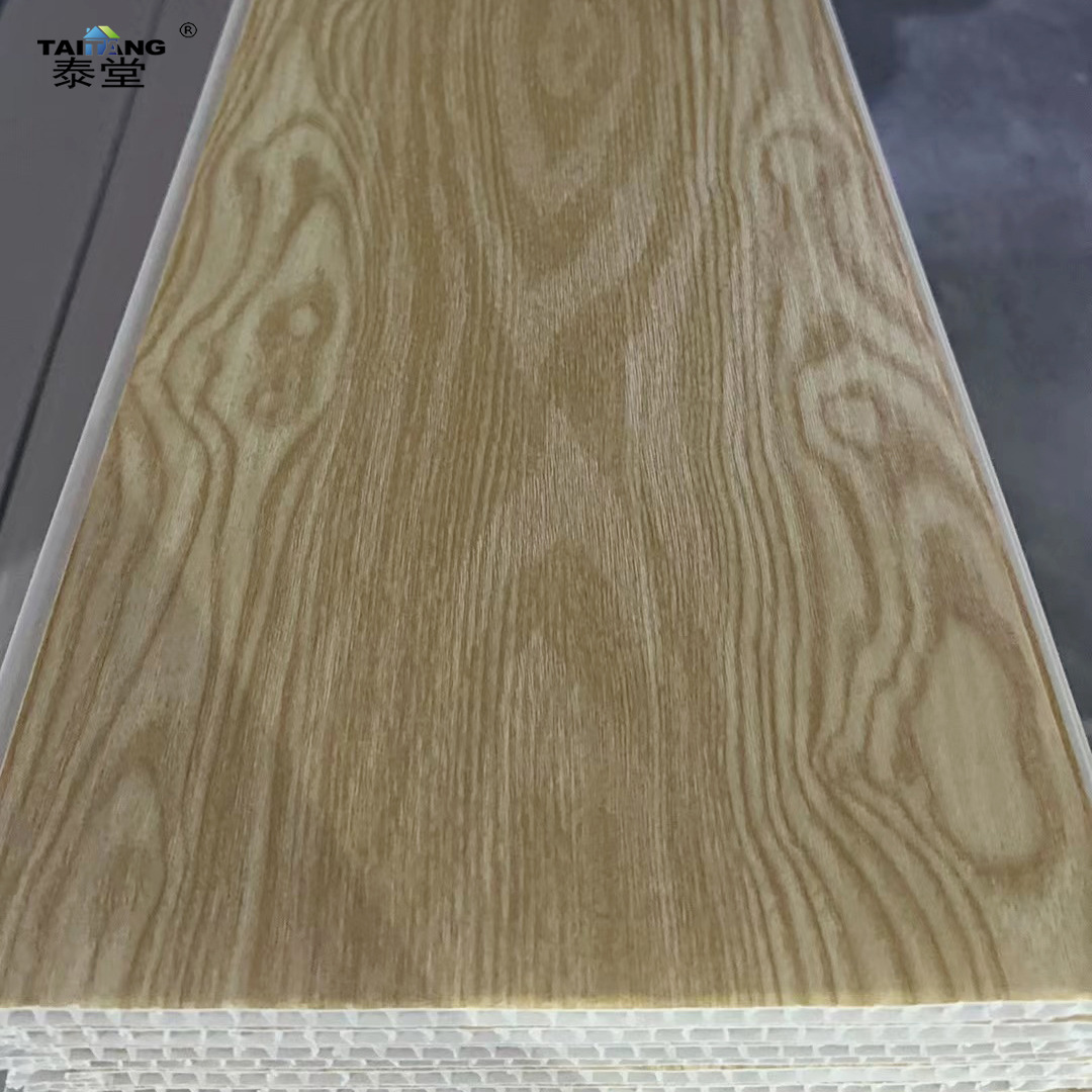 200*8mm Maldivas panel de pared de PVC patrón redondo moderno impermeable revestimiento de techo