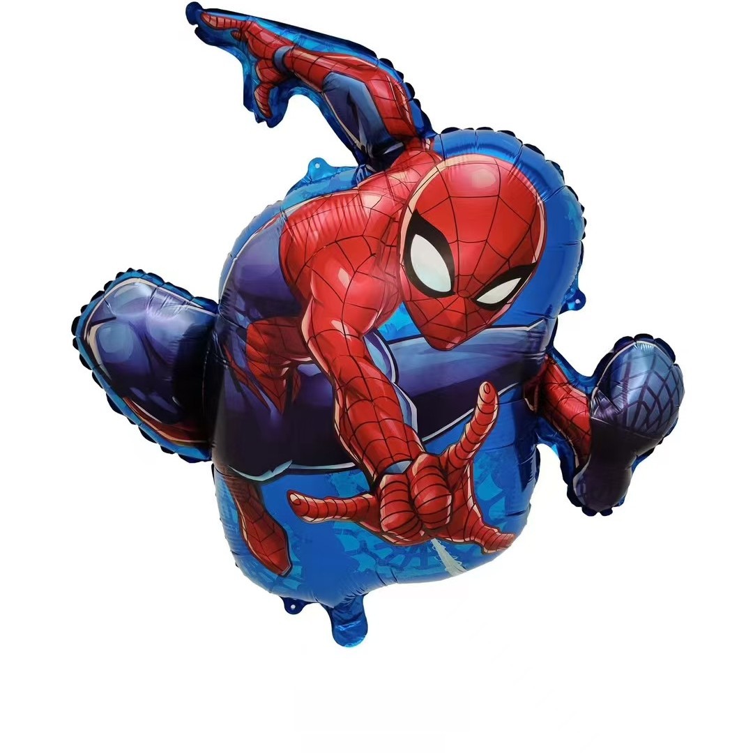 Superman Avengers pijama hombre Capitán América Iron Man salvaje ganso caza Spider-Man globo de aluminio