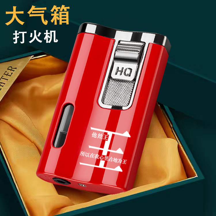 HQ708防風帯空気窓ライター個性レーザー彫刻広告軽薄直沖ライターメーカー卸売り|undefined