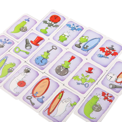 Board game card Shining Kuaishou complete set 1234 children's playing cards Shining Hunter Magic Hat adult casual game card