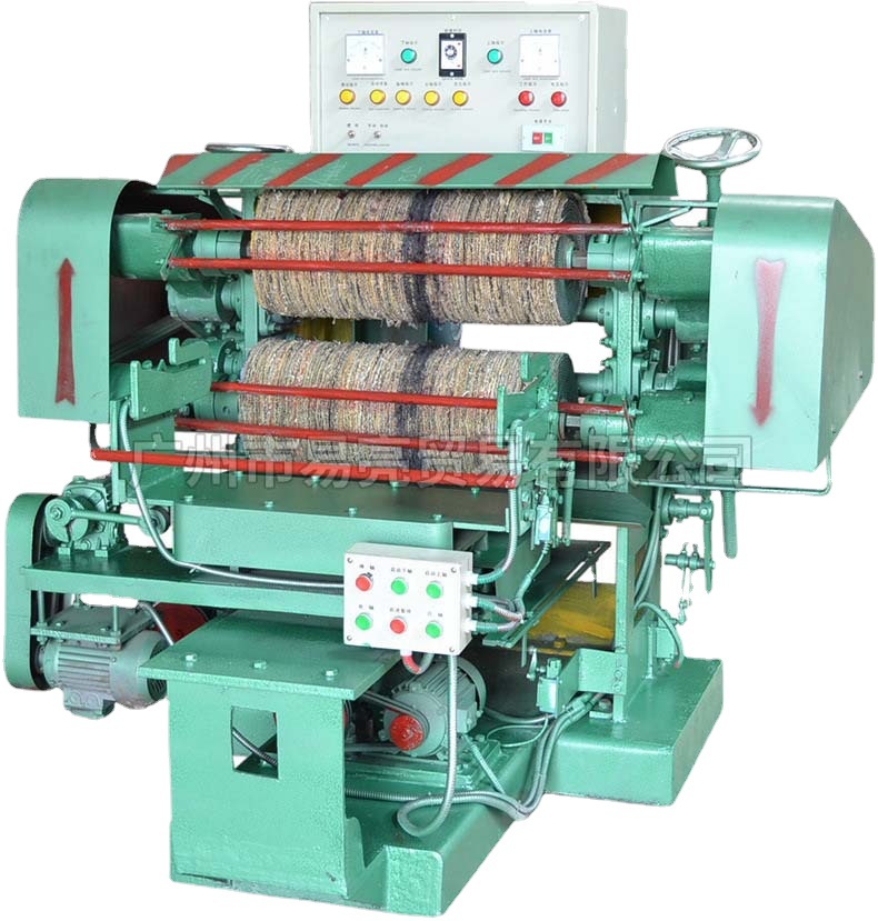 台式布轮打磨金属表面抛光机五金饰品抛光平面小型双轴自动抛光机