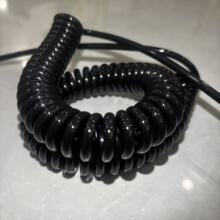 PU弹簧线TPU加长数据线PE医疗弹簧线耐磨高弹力伸缩线厂家批发