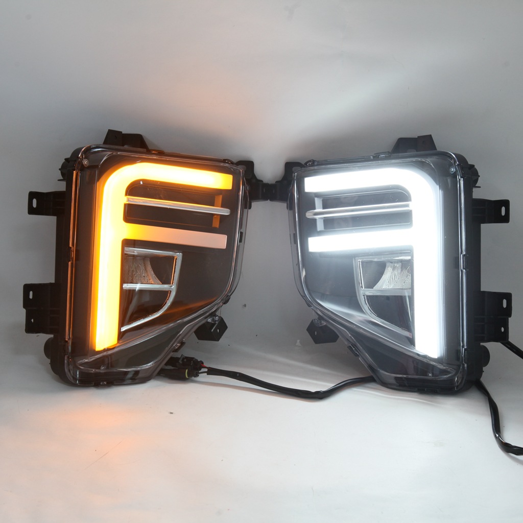 Para Mitsubishi 2019-21 TRITON L200 luz de día luz antiniebla luz de conducción diurna LED luz antiniebla