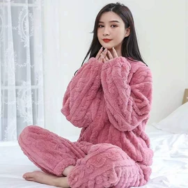 休闲裤;女士家居服;女式空调衫