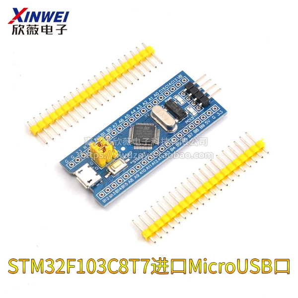 STM32F103C8T7 Import MicroUSB Port