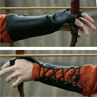 Европейские средневековые лучники перчатки для стрельбы из лука COSPLAY Хэллоуин карнавал COSPLAY реквизит