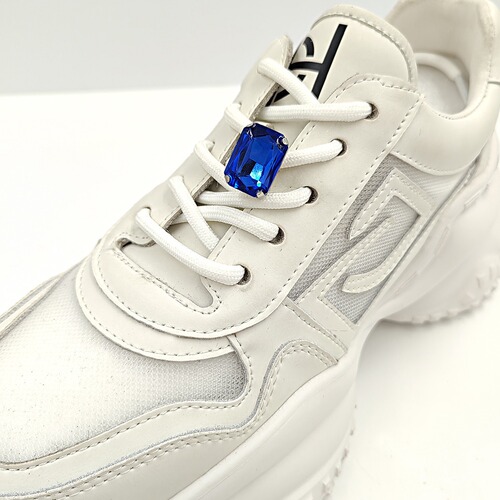 Crystal-studded shoe buckle, diamond shoe laces, shoe flowers accessories, multi-color diamond shoe accessories