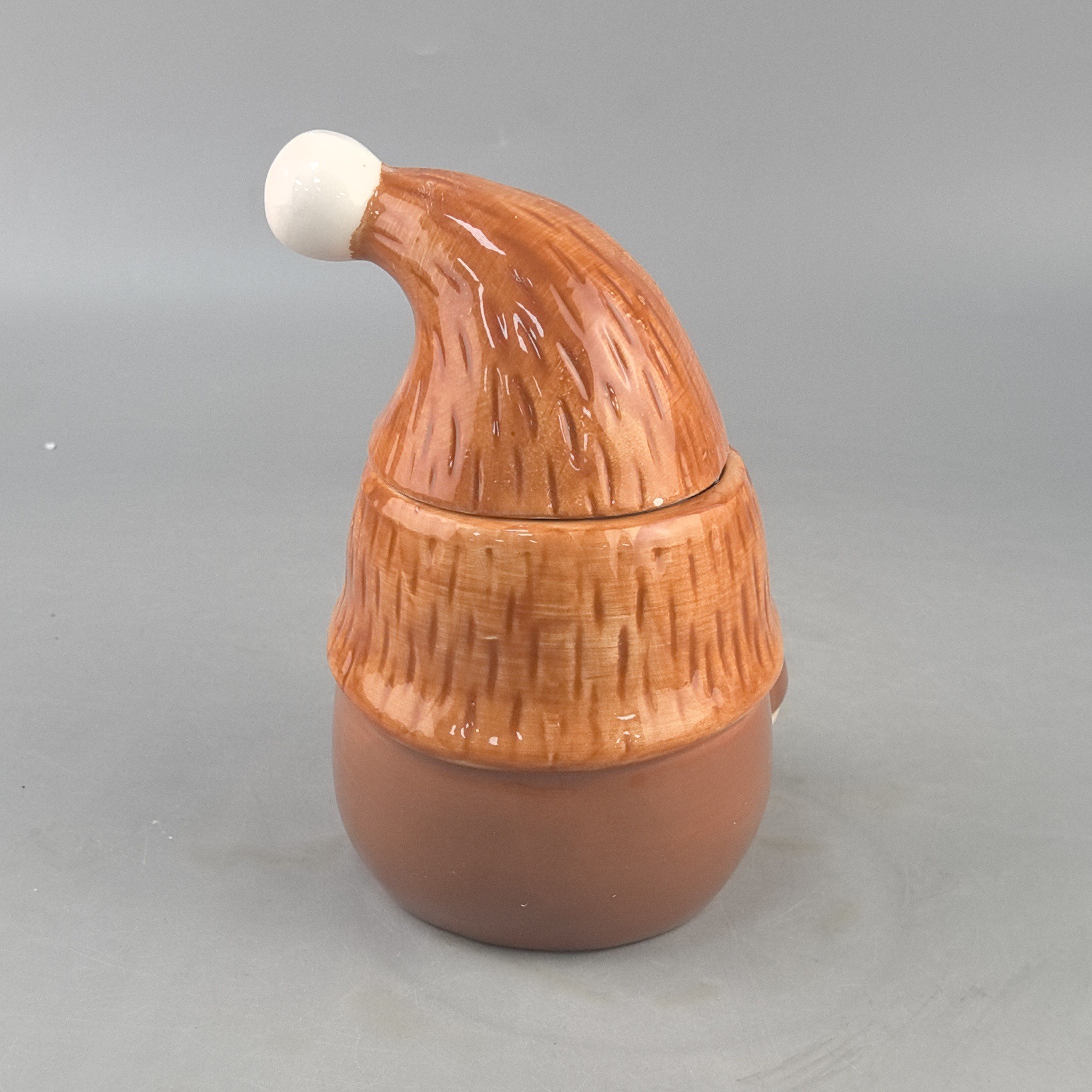 Serie de Navidad transfronteriza Creative Goblin Husband Tarro de cerámica Artesanía de cerámica Caja de almacenamiento Decoración de escritorio