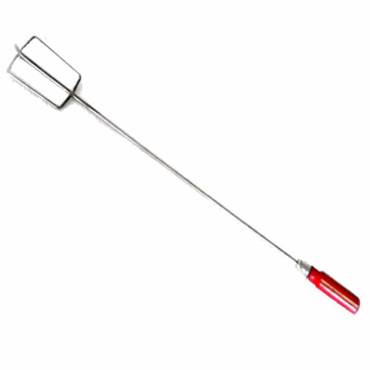 马弗炉送样铲 化验高温炉用坩埚钳 干锅架托手圆筒矿浆采样勺