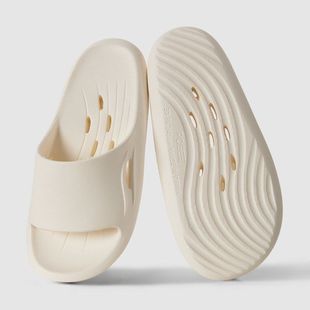 Puxi Slightly Flawed Slippers for Women Summer Bathing Cut Out Lightweight Bathroom Non-Slip Leaking Quick-Drying Slippers Zhao
