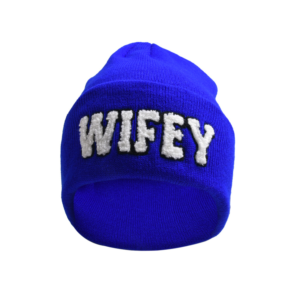 Unisex Original Design Letter Eaveless Wool Cap display picture 19