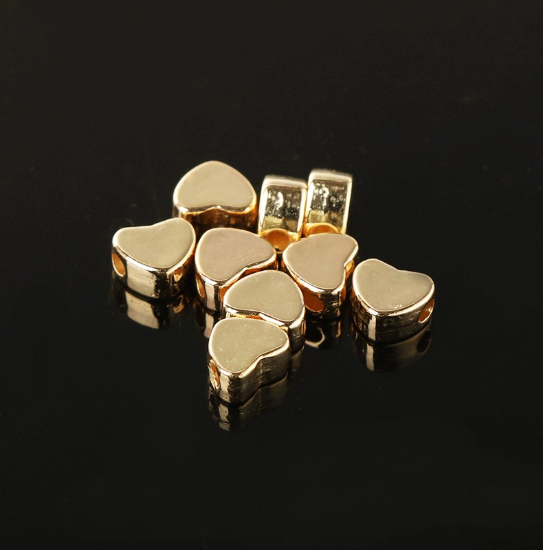 DIY Jewelry Accessories Classification Plastic Heart Shape DIY Jewelry Accessories Beads