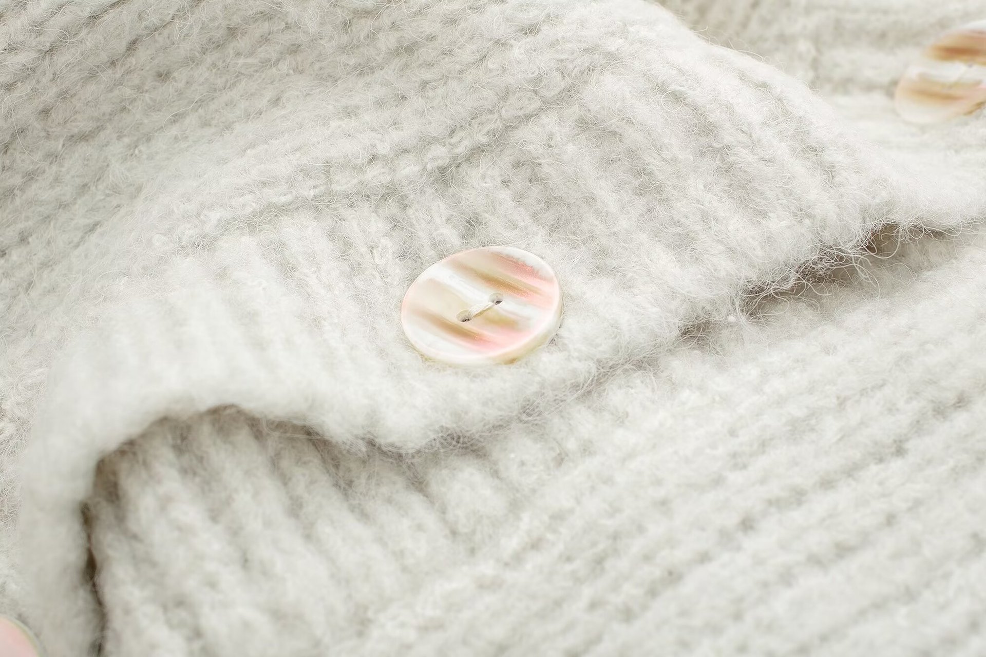 Dameskleding 2024 herfst en winter nieuwe straatmode V-hals gebreide cardigan jas_voghion.com