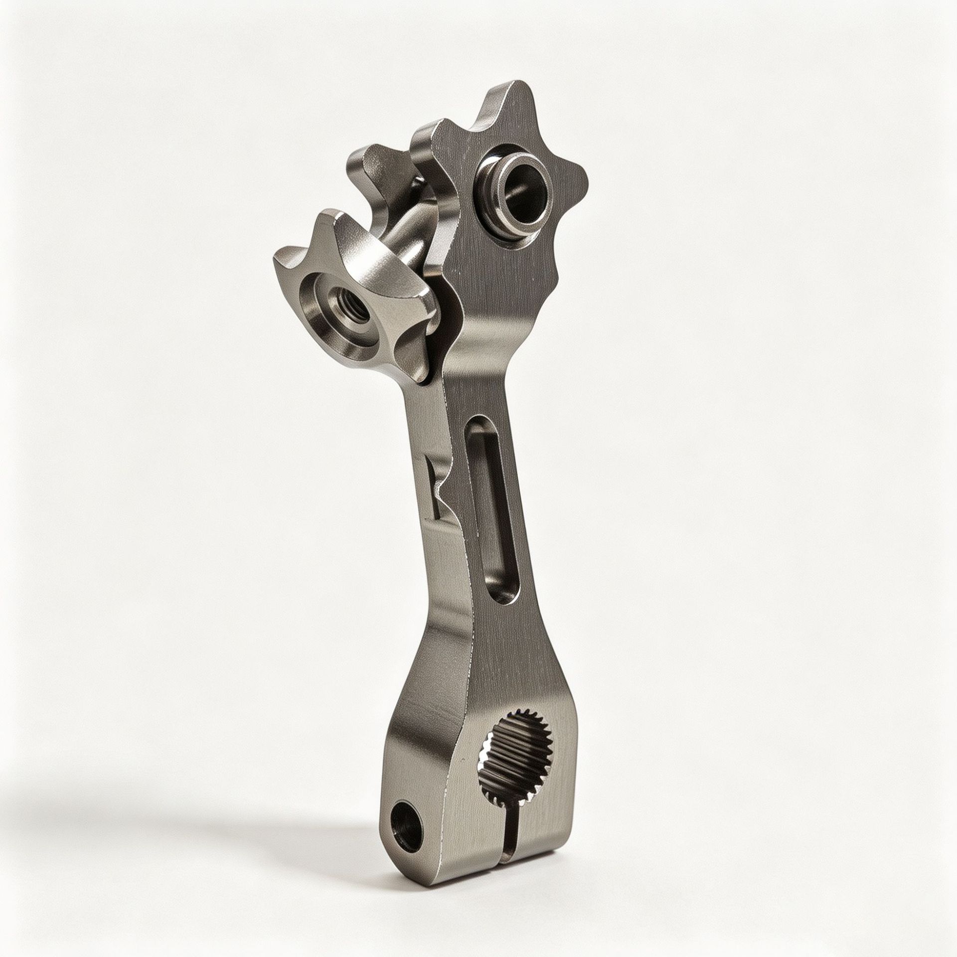 Motorcycle and Electric Vehicle Modification Parts Exclusively for Cross-Border Off-Road Use, Cnc Aluminum Alloy Brake Lever, Five-Pointed Star Rocker Arm Accessories