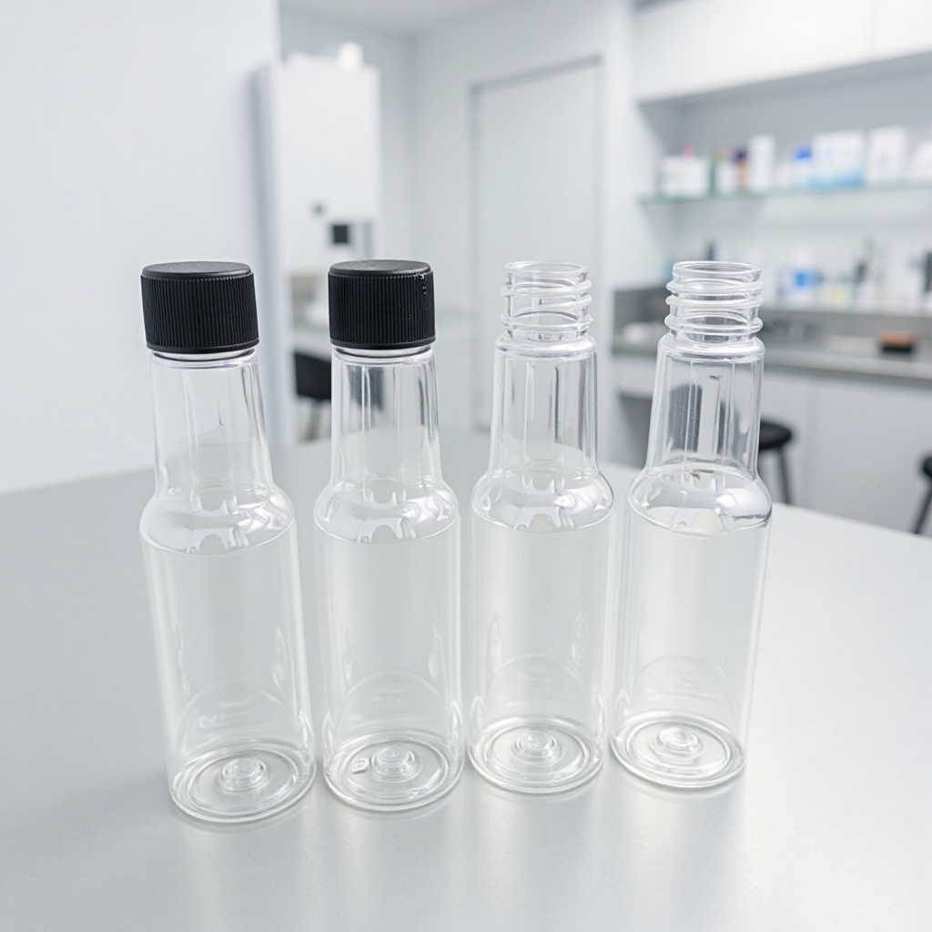 厂家批发定制pet塑料瓶玻璃油膜去除剂专用瓶燃油宝专用瓶60ml长