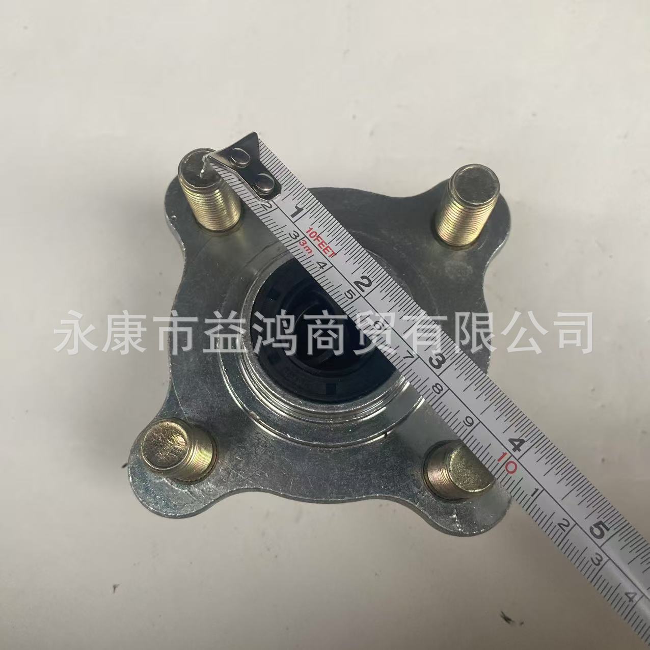 Modified four-wheel kart motorcycle accessories ATV horn steering knuckle rotating flange hub seat