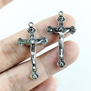 Europe and the United States best selling vintage jewelry accessories DIY decorative pendant alloy cross Joker pendant manufacturers wholesale