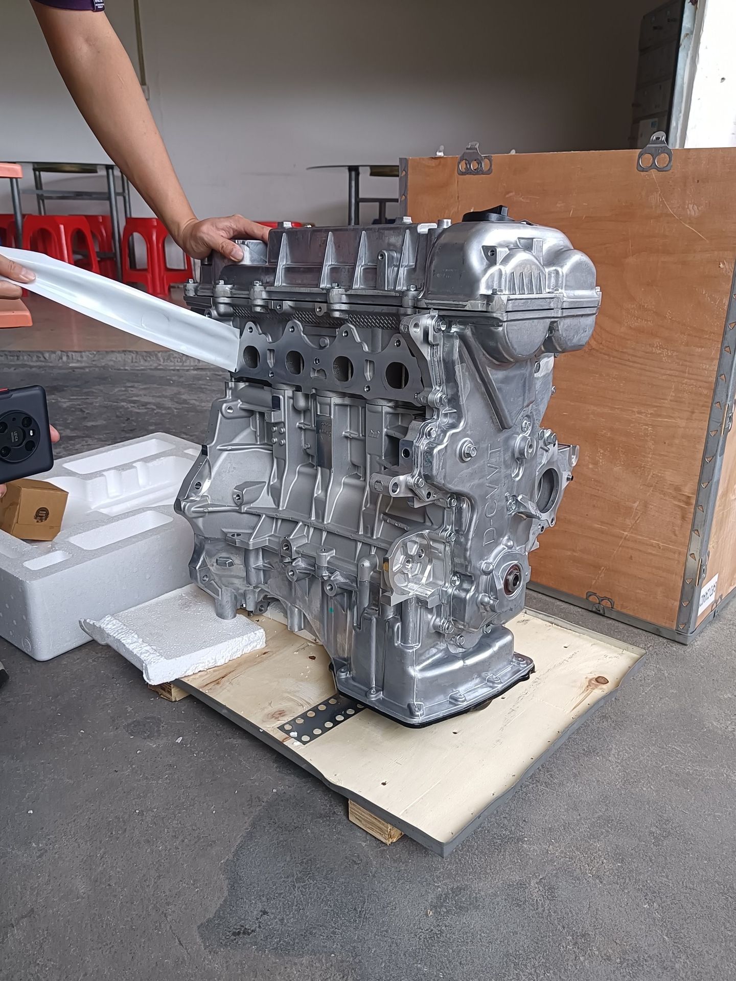 Hot-selling brand new 1.6L G4FD long block engine suitable for Hyundai Kia Rio Soul complete engine assembly