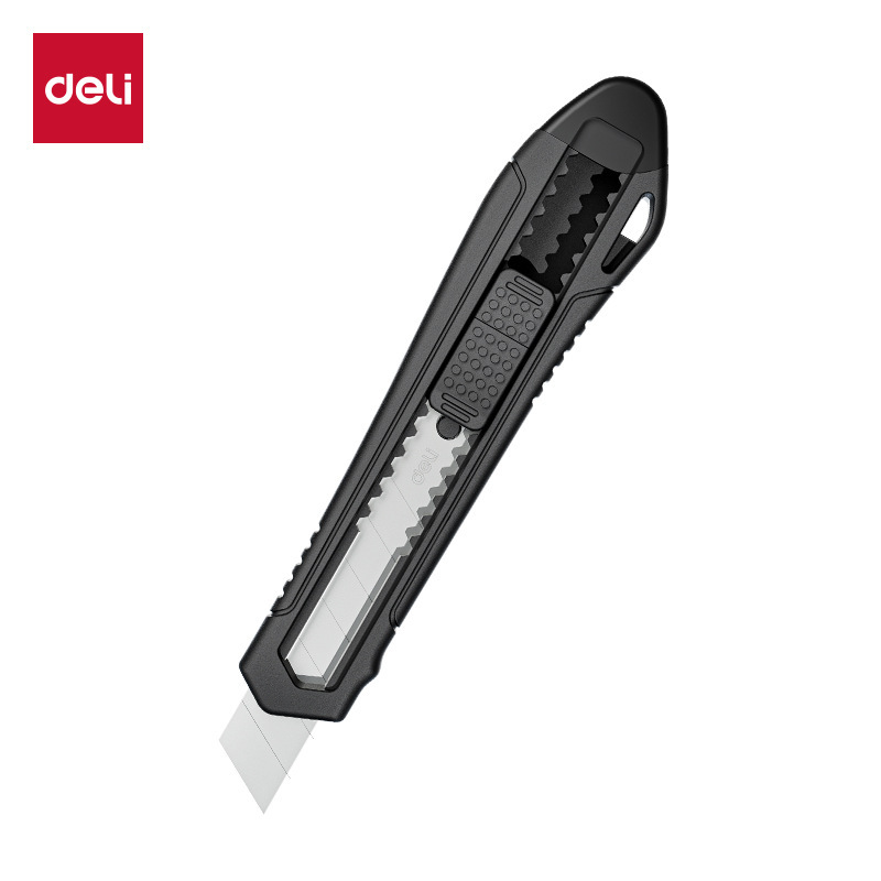 Deli Td524 Large Utility Knife Wallpaper Knife Sk5 Blade Package Opener Paper Cutter Utility Knife Blade Carving Knife