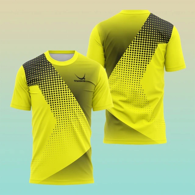Deportes para hombres suelta transpirable manga corta cuello redondo camiseta spot 2025 venta caliente moda impresión digital 3D