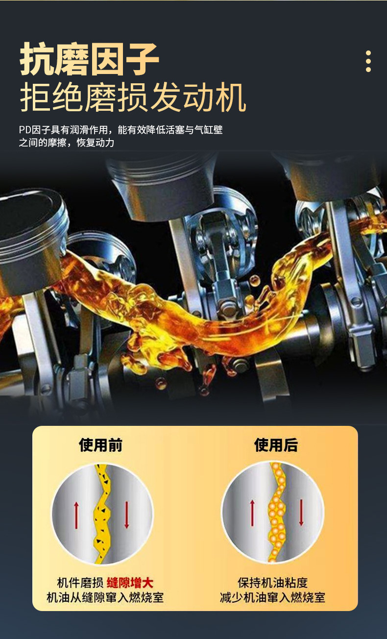 Dr.neolce + engine anti-wear protective agent noise reduction jitter strong burn oil fine additive automotive supplies