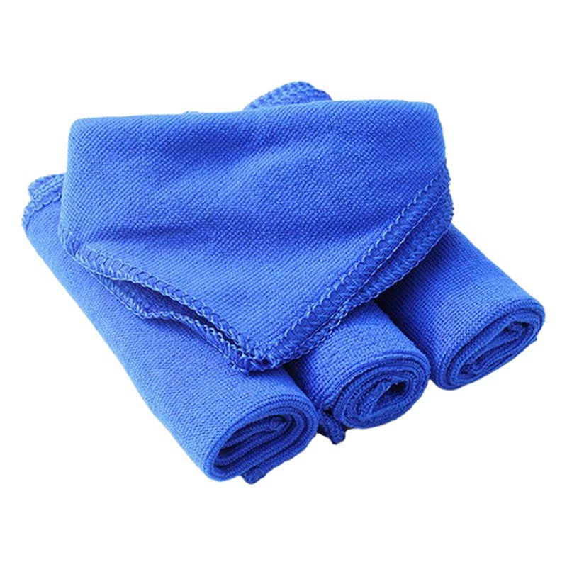 Завод Zhongheng: прямые продажи, микрофибровое полотенце 30*30 для чистки автомобилей, с высокой впитываемостью.