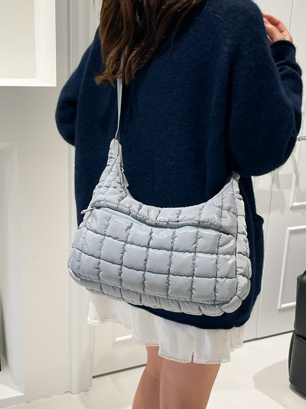 Bolsos de nubes plegados transfronterizos para mujeres 2025 nueva moda coreana diaria versátil bolso de hombro casual