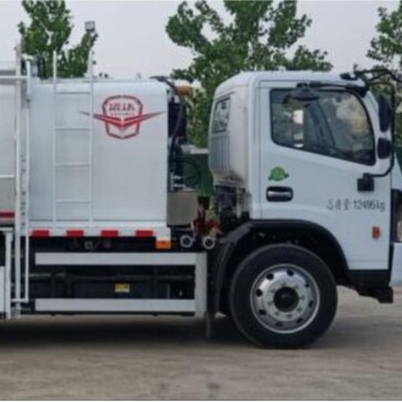 Pure Electric 12.5-Ton Side-Mounted Kitchen Waste Truck Rental Diesel Bucket Collection Truck 13886885398