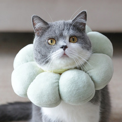 Pet cute cat headband, Elizabethan collar, adjustable sterilization collar, anti-licking shame circle, soft collar, waterproof