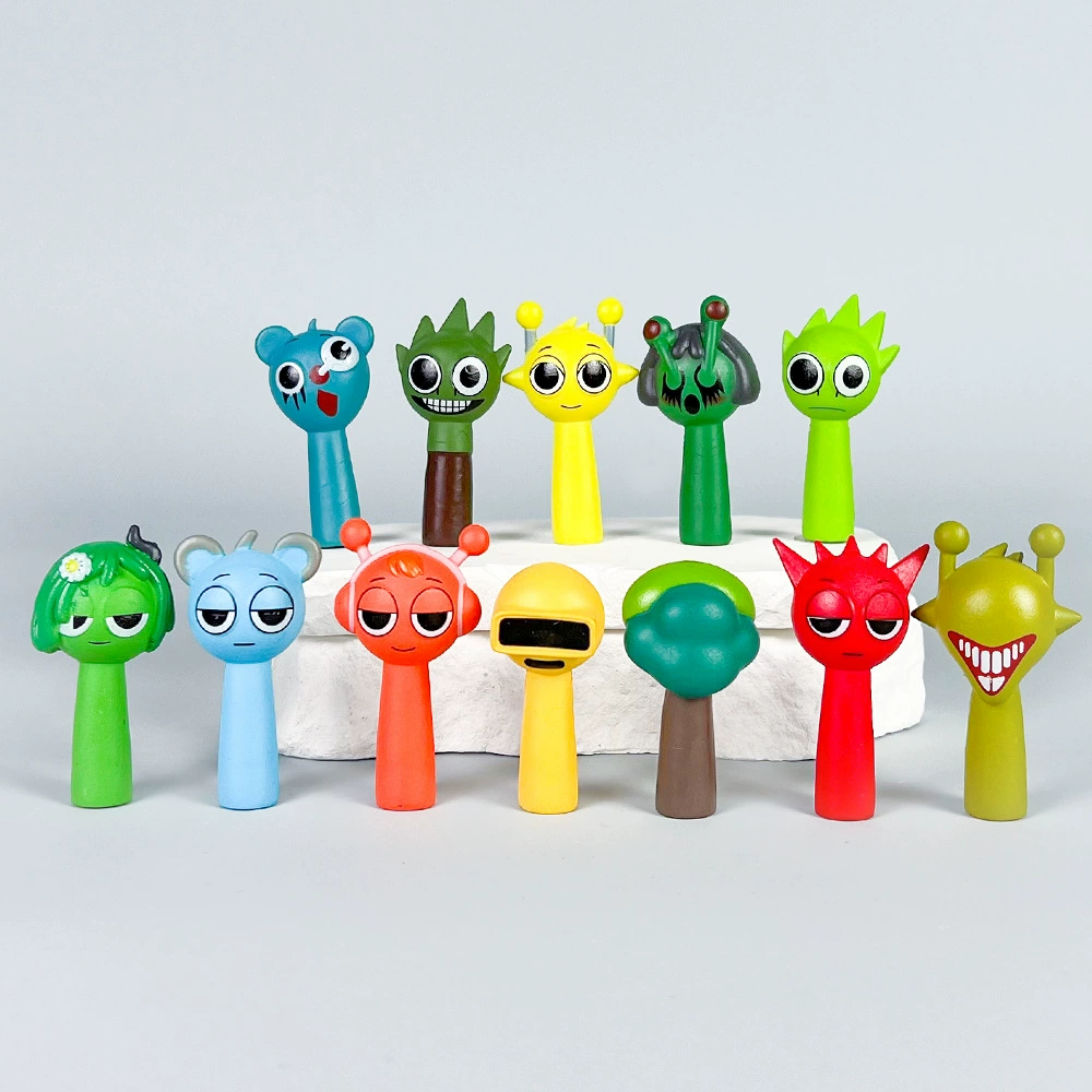 Коробка ПВХ, музыкальная минифигурка, кукла, оптовая продажа