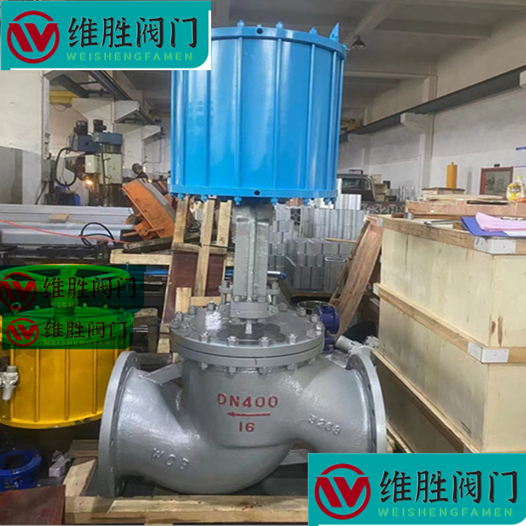 法兰硬密封气动截止阀J641H-16C 执行程双作用气动截止阀