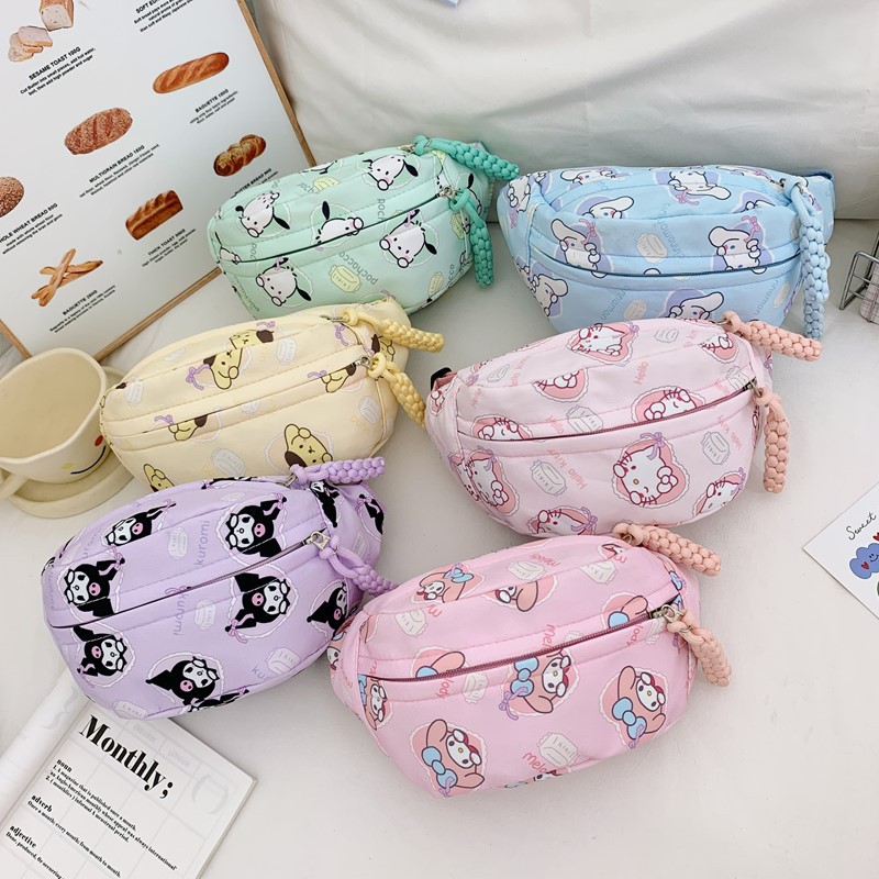 Cartoon one-shoulder bag