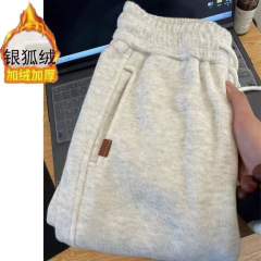 689 -- 1【華綿複合真超】スポーツパンツとベルベットの厚い腰のゆるい足のカジュアルパンツのハロン